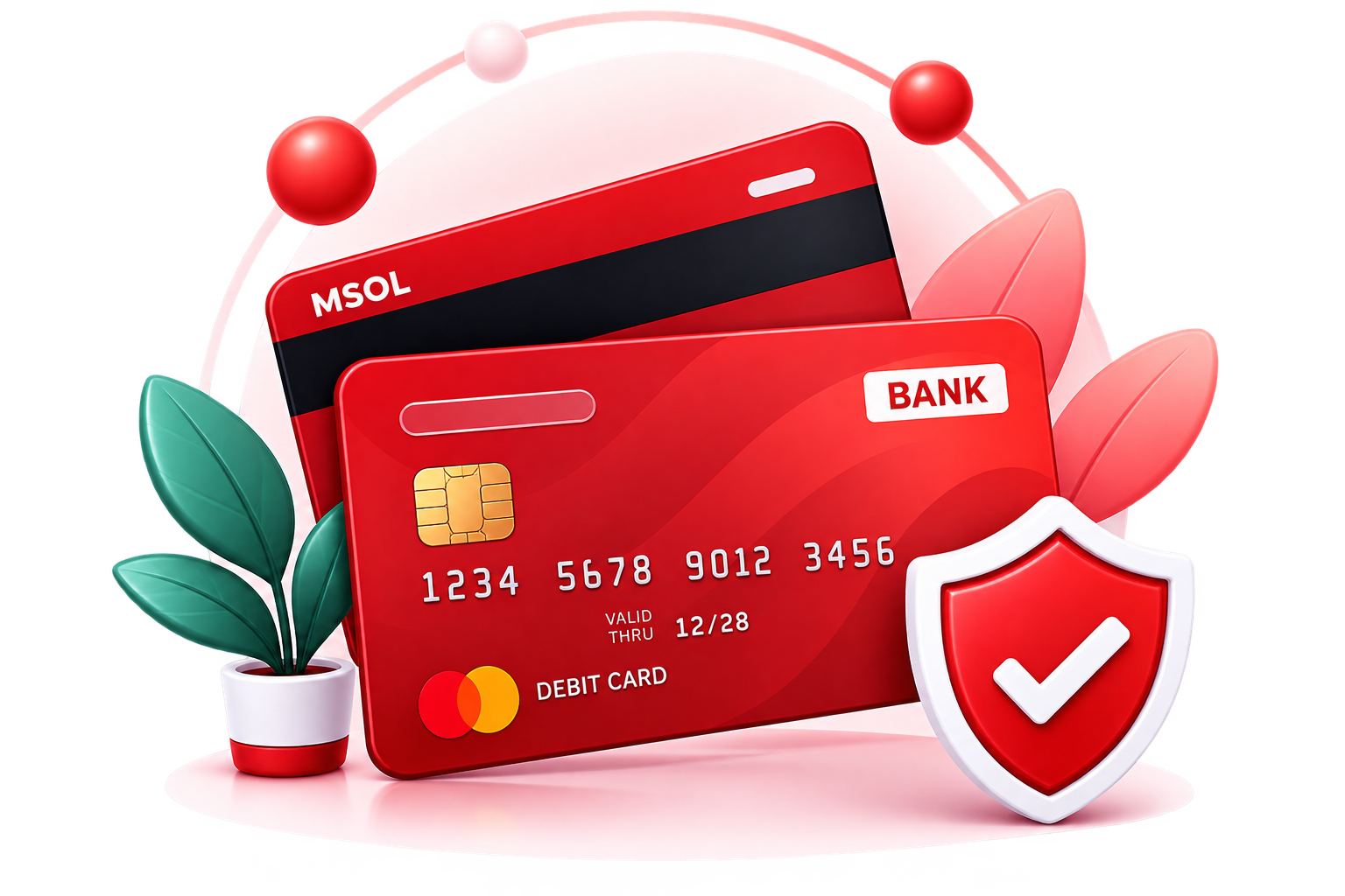 Debit Credit Card Bank Account Details